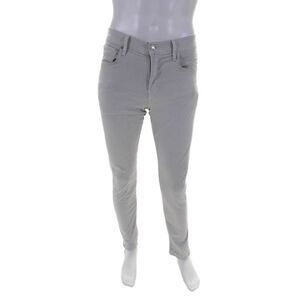 Edwin Men's Button Closure Five Pockets Straight Leg Casual Pants Beige Size 30